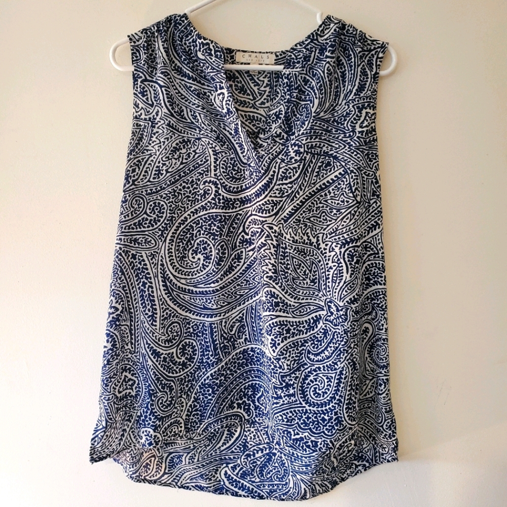 Chaus Paisley Top